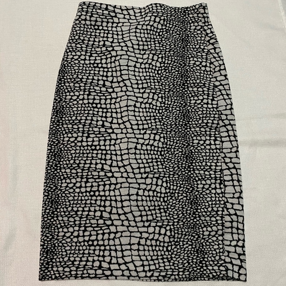 Black and white skirt